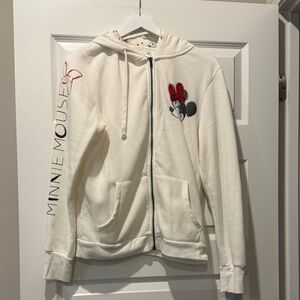 Disney Minnie Mouse Cream Zip-Up Jacket